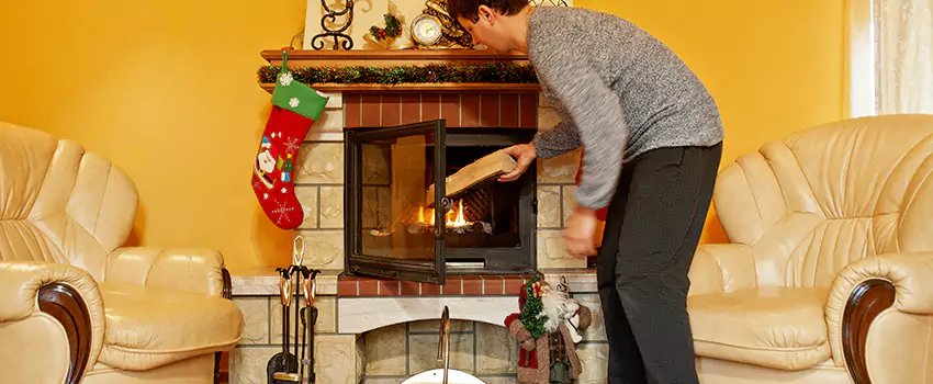 Gas to Wood-Burning Fireplace Conversion Services in Burbank, Illinois