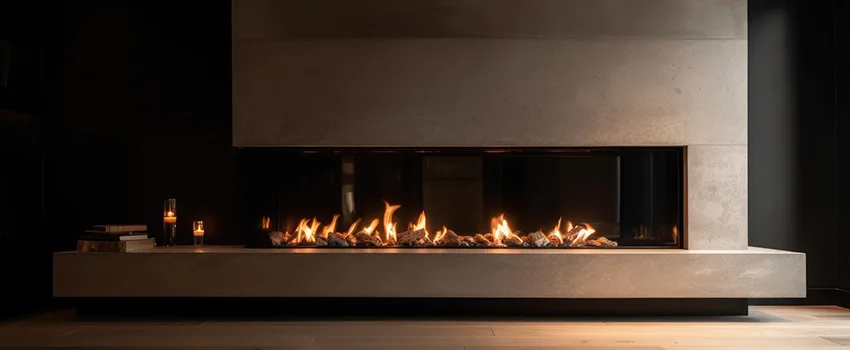 Gas Fireplace Ember Bed Design Services in Burbank, Illinois