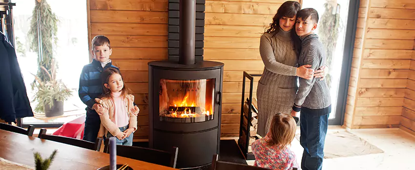Morso Cast Iron Fireplace Insert Installation in Burbank, Illinois
