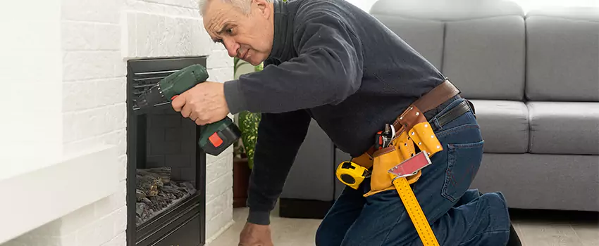 New Indoor Fireplace Installation in Burbank, Illinois