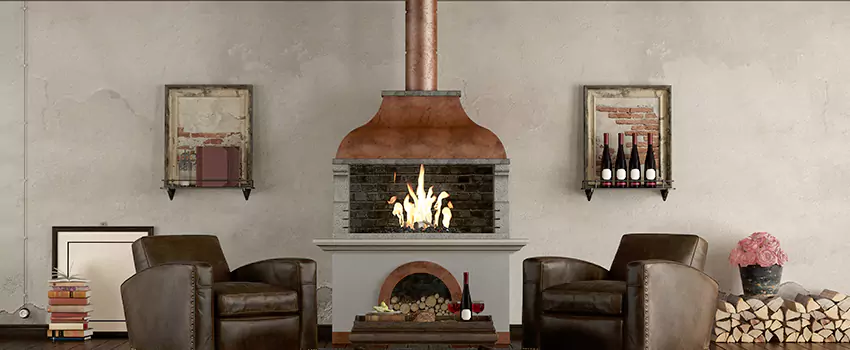 Thelin Hearth Products Providence Pellet Insert Fireplace Installation in Burbank, IL