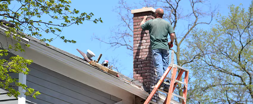 Vinyl and PVC Chimney Flashing Installation in Burbank, IL