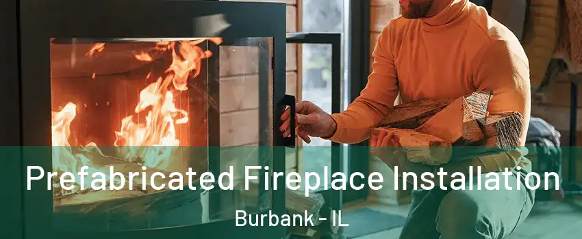  Prefabricated Fireplace Installation Burbank - IL